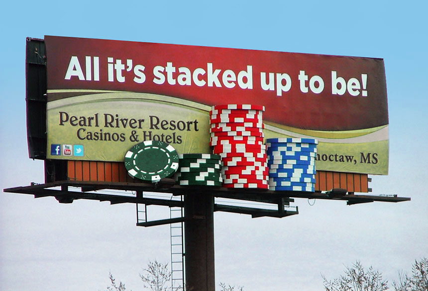 casino billboard