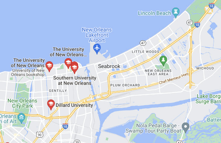 new orleans east universities